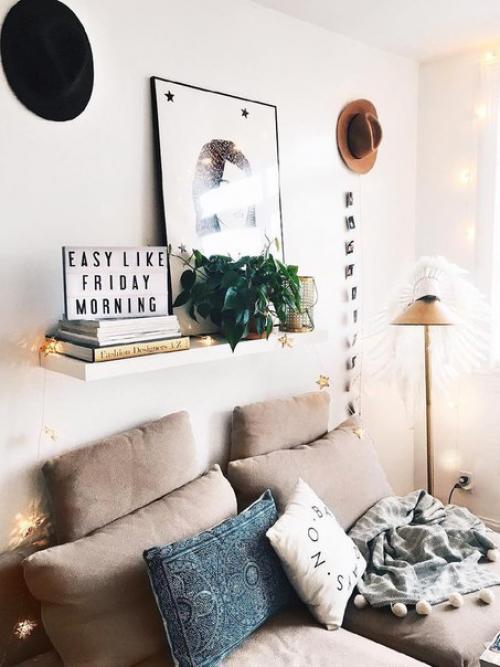 14 идей декора, которые помогут сделать маленькую спальню бесконечно уютной. 01