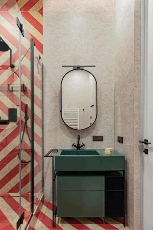 Яркая квартира с элементами лофта в Москве. 09