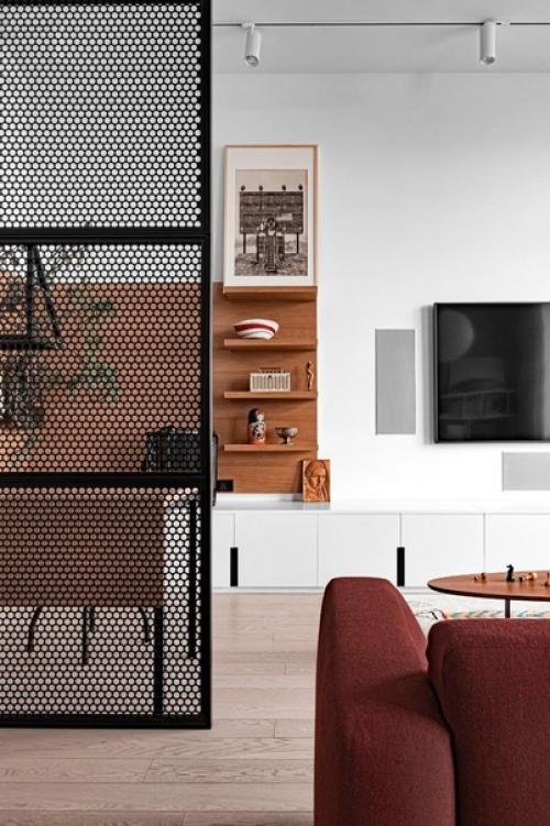 Яркая квартира с элементами лофта в Москве. 02