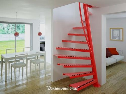 Мы выбираем лестницу: фото - описание металлических, бетонных, деревянных, кованных, стеклянных и мраморных лестниц. 02