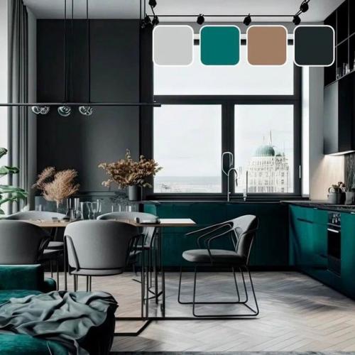 Делимся актуальными палитрами в интерьере на ближайшие несколько лет, которые создадут спокойную и расслабляющую атмосферу в доме. 03