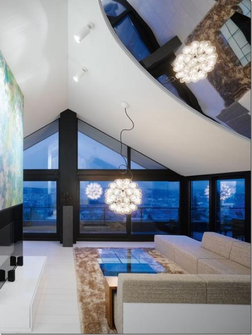 Интерьер квартиры Sch от студии Ippolito Fleitz Group. 03