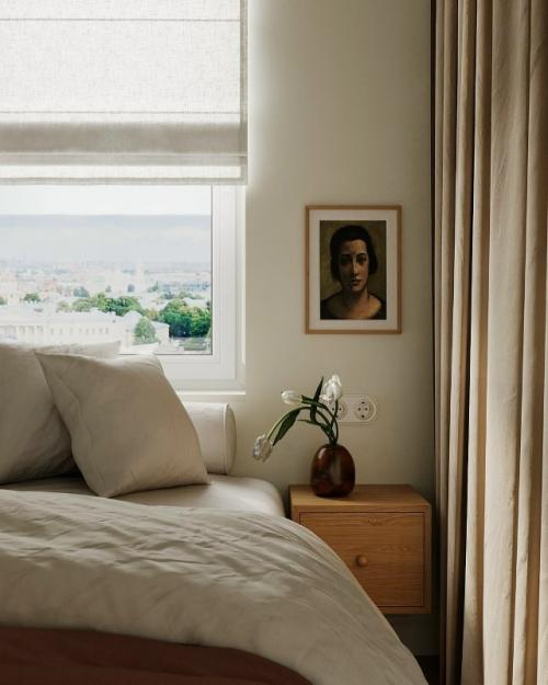 Интерьер уютной студии. 01