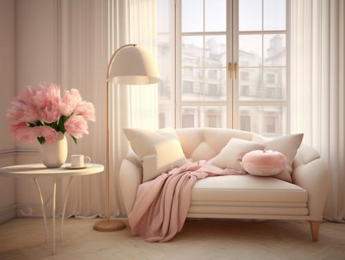 Поговорим о комнате, словно из мира Барби. 04