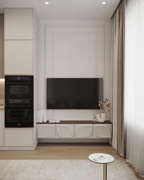 Прихожая и кухня - гостиная из одного проекта. 06