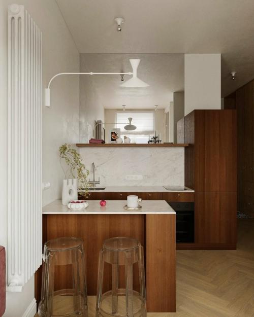 Интерьер уютной студии. 07