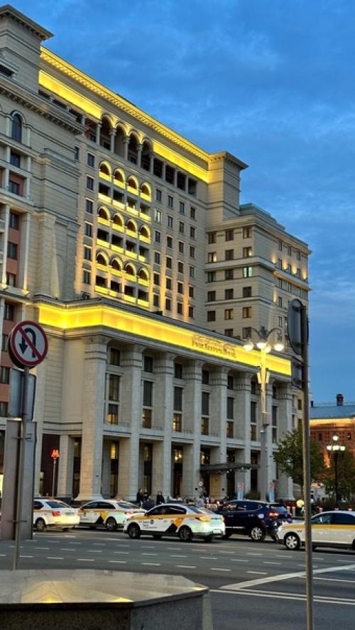 Вчера вечером посетили вместе с управляющей спектакль - экскурсию Заблудшие в гостинице националь. 01