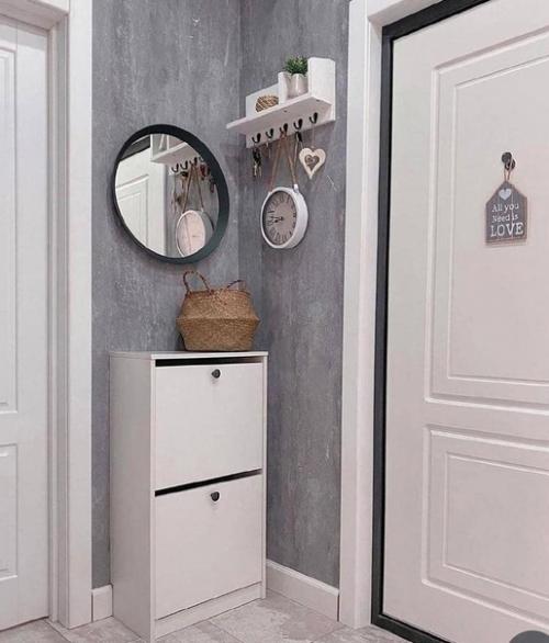 Интересный пример ремонта в кухне с эркерлм. 05