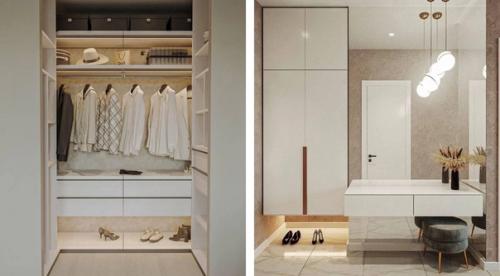 Нежный и утонченный интерьер однокомнатной квартиры. 06