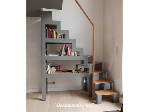 Мы выбираем лестницу: фото - описание металлических, бетонных, деревянных, кованных, стеклянных и мраморных лестниц. 01