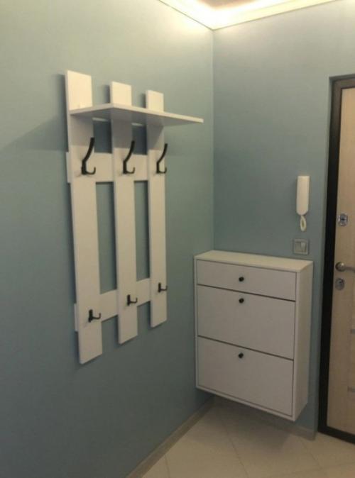 Как самостоятельно сделать красоту в прихожей. 01