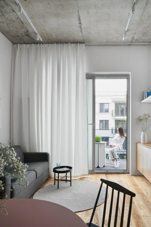 Интерьер однокомнатной квартиры 44 м 2 в историческом районе Калининграда. 02