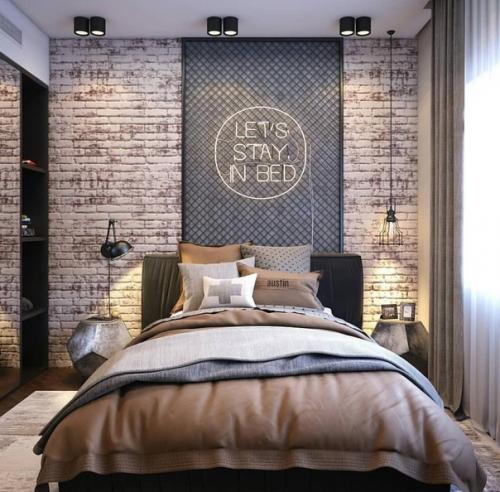 Лофт - стиль в комнате подростка. 02