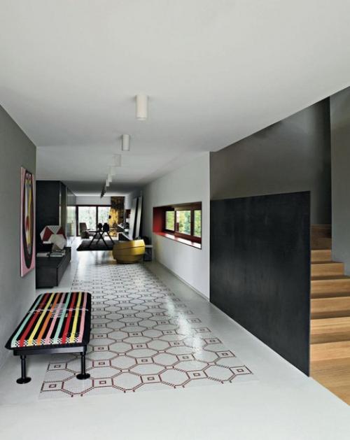 Плитка в дизайне интерьерa. 01