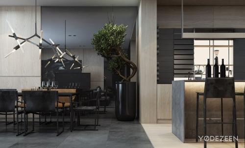 Часть 1. темные апартаменты от студии YO Dezeen. 04