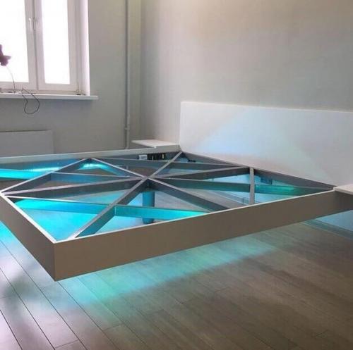 Мастерская сталь работу по заказу Парящая Кровать выполнила. 04