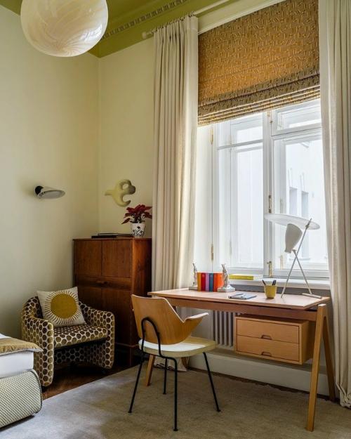 Дизайнер Елена учаева оформила интерьер для семейной пары в доходном доме Ольги гартман, построенном в 1911 году по проекту архитектора челыщева. 06