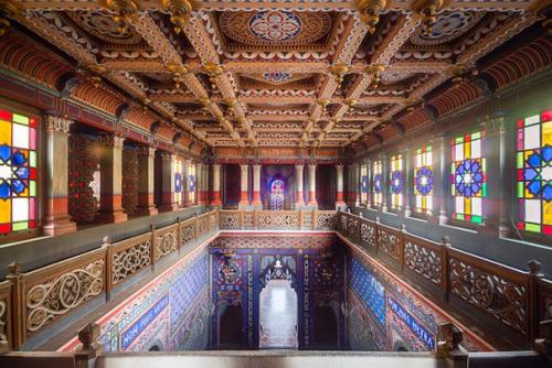Замок саммеццано (Castello di Sammezzano. 06