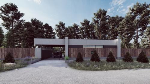 Разработал эскиз дома 85 м. кв. 03