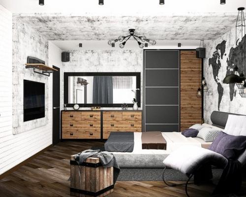 Квартира в стиле лофт. 05
