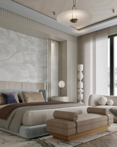 Спальня в светлых тонах как из журнала! 02