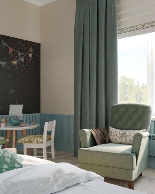 Посмотрите, какая красота в детской для малыша. 02