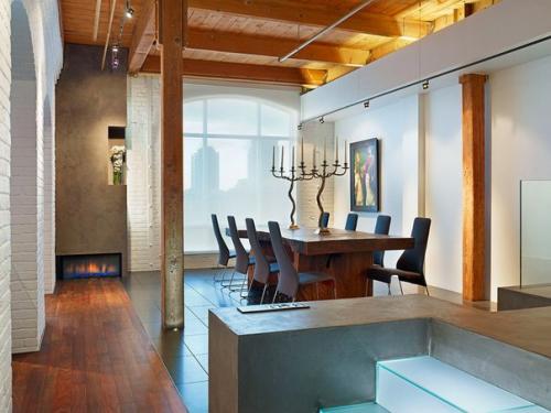 Пентхаус в здании конфетной фабрики в Торонто. 04