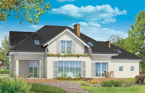 Уютный одноэтажный дом. 01