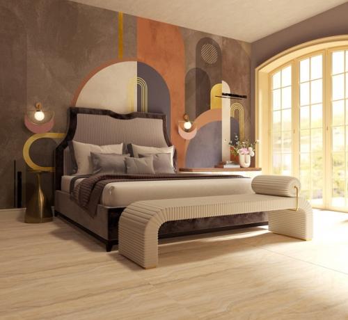 Керамогранит в интерьере квартиры. 02