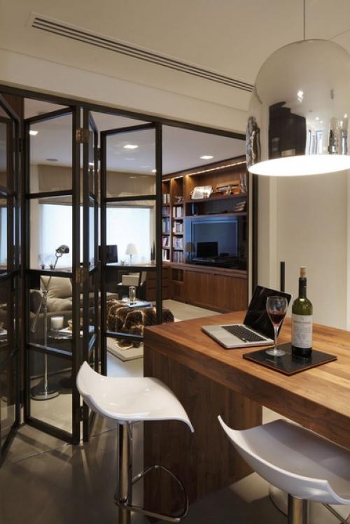 Часть 1.  Квартира Kensington Place является отличным примером того, как интерьер может быть роскошным и скромным одновременно. 07