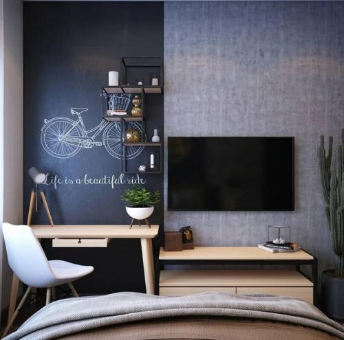 Лофт - стиль в комнате подростка. 01