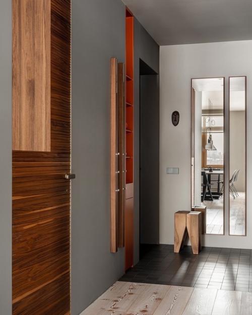 Дизайнер Евгений нейманд создал два интерьера для двух заказчиков - братьев в одном доме. 07