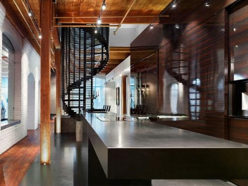 Пентхаус в здании конфетной фабрики в Торонто. 03