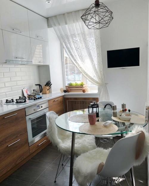 Кухня до и после ремонта. 05