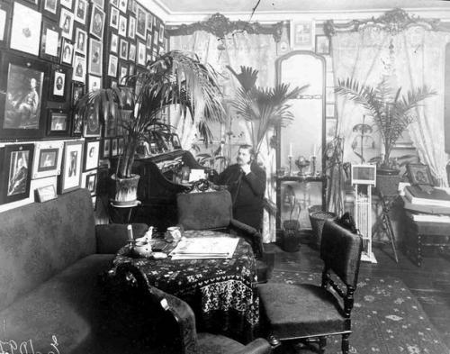 Аналог журнала Дизайн и Интерьеры нашего времени - фотографии квартиры князя Михаила Андроникова (Петербург, наб. 05