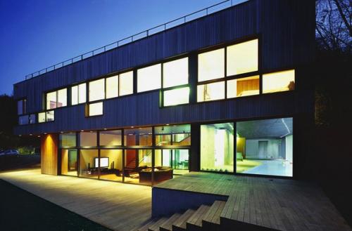 Спиральная планировка особняка с атриумом в Хорватии. 08