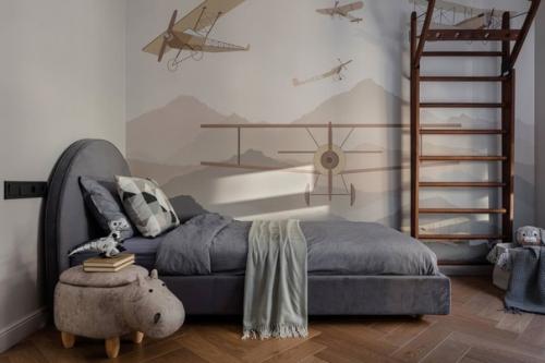 Современная квартира с оригинальной планировкой. 07