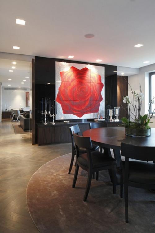 Часть 1.  Квартира Kensington Place является отличным примером того, как интерьер может быть роскошным и скромным одновременно. 03