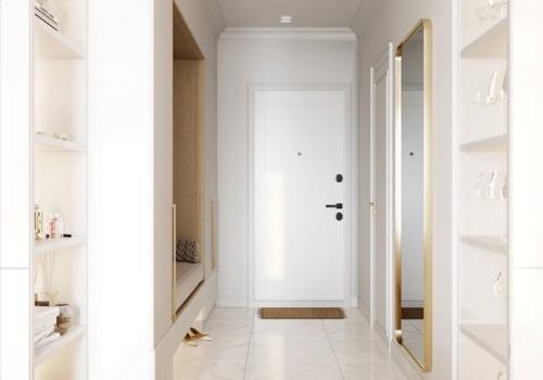 Воздушный интерьер двухкомнатной квартиры. 08