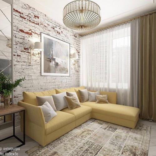 Три варианта оформления гостиной. 01