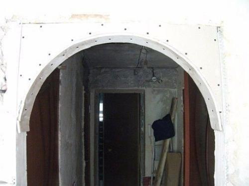 Межкомнатная арка из гипсокартона своими руками. 06