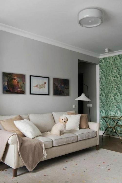 Уютная квартира для семьи из трех человек.