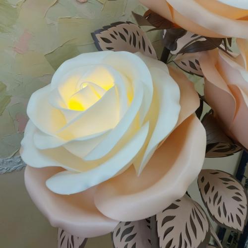 Торшер розы Ажур. 02