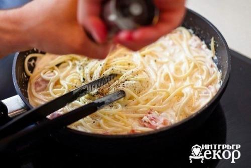 Паста Карбонара?   Ингредиенты: 08