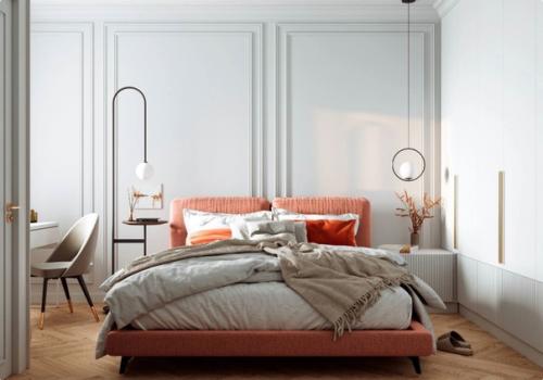 Воздушный интерьер двухкомнатной квартиры. 02