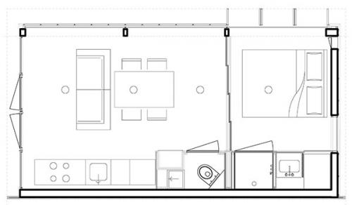 Архитектурная мастерская Zecc недалеко от голландского города утрехт построила небольшой дом из дерева, шифера и стекла. 03