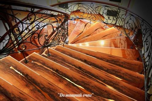 Мы выбираем лестницу: фото - описание металлических, бетонных, деревянных, кованных, стеклянных и мраморных лестниц. 03