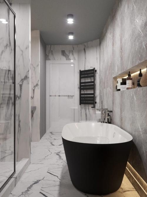 Нам нравится создавать интерьеры в стиле минимализм. 01