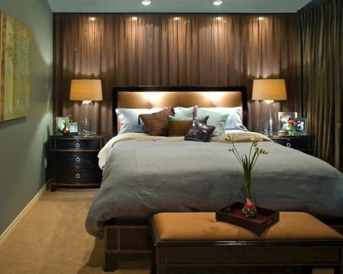 Коричневый цвет в интерьере. 04