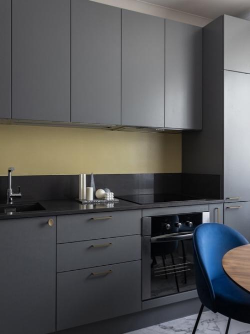 Модная однушка со спальней в алькове. 04